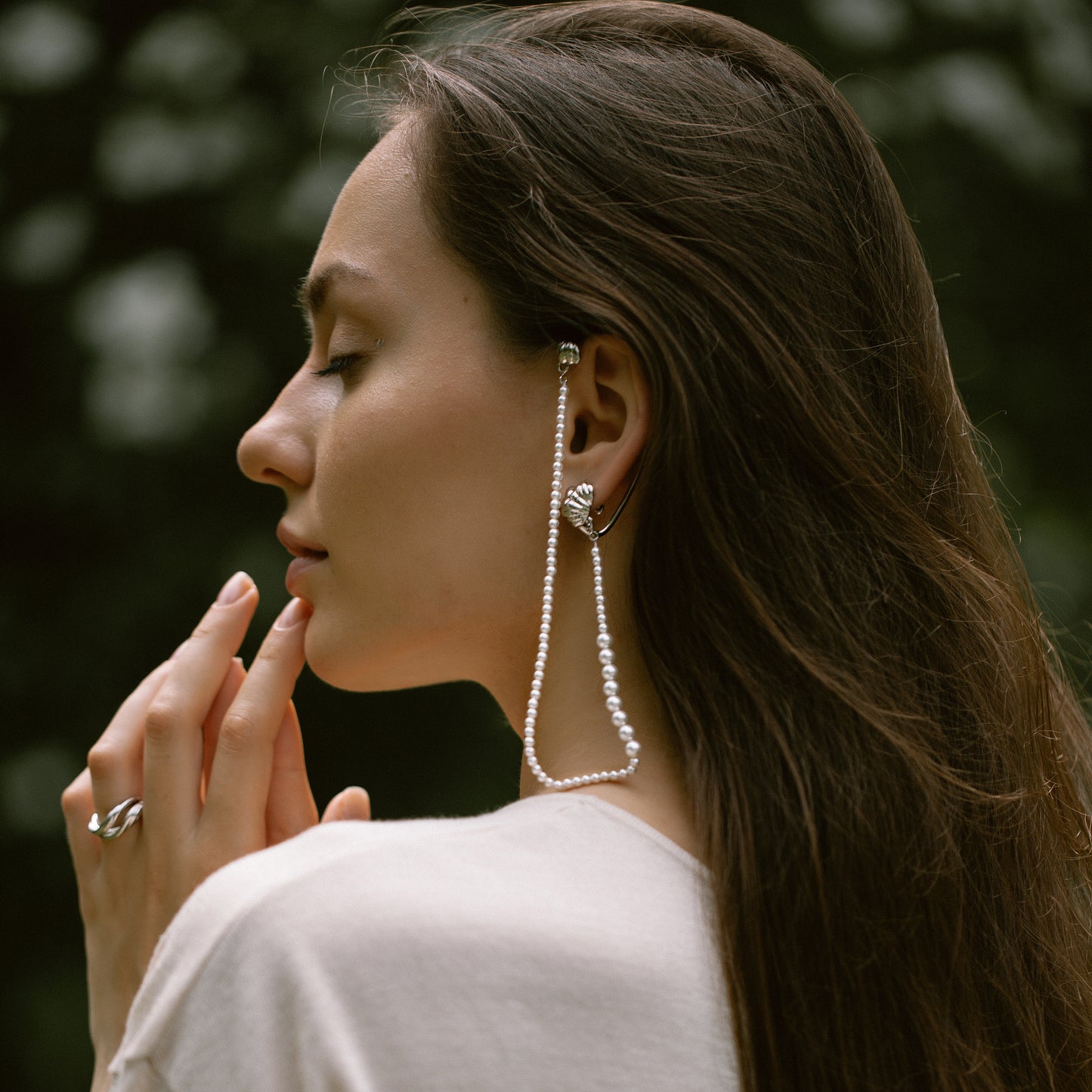 Luna - Gold Vermeil Earring / Piece