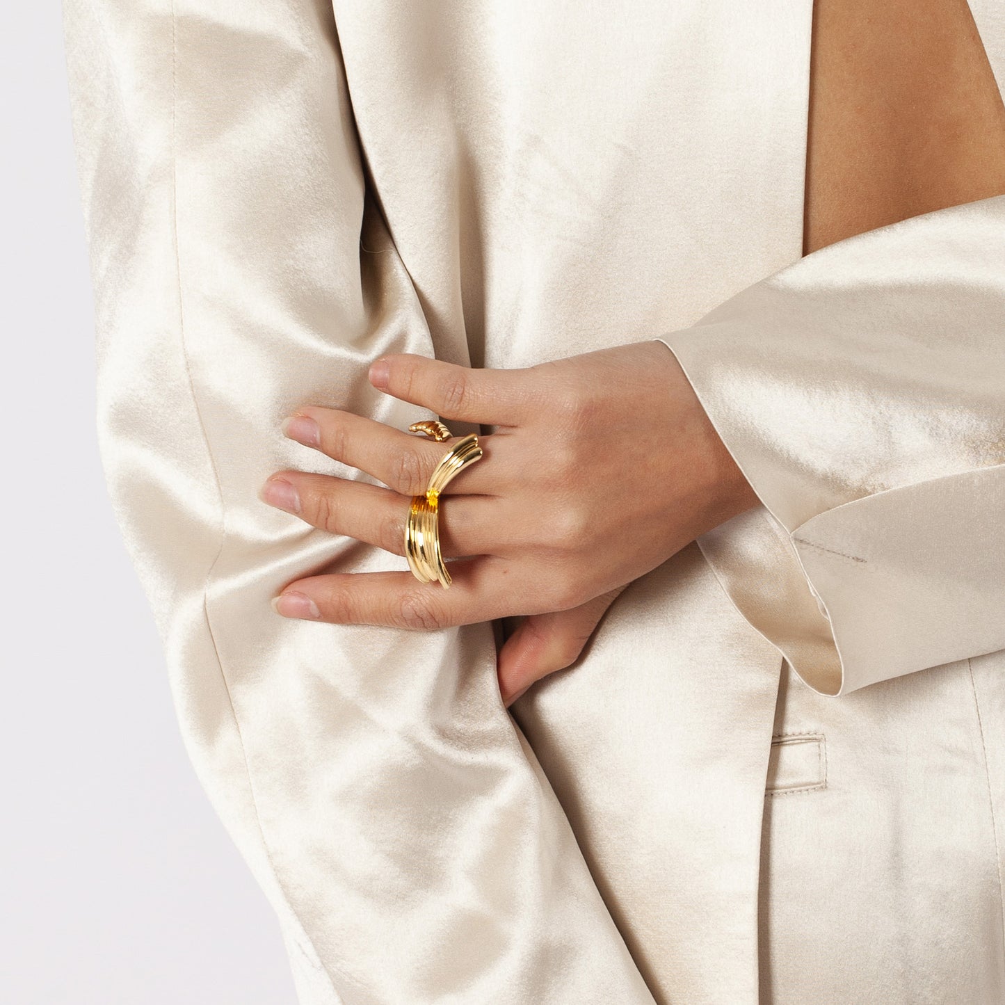 Acropora - Gold Vermeil Ring