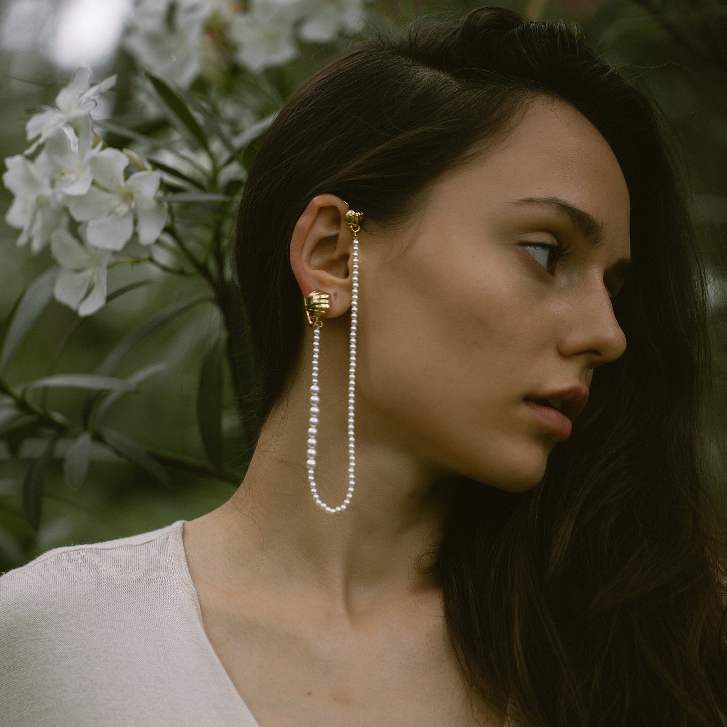 Luna - Gold Vermeil Earring / Piece