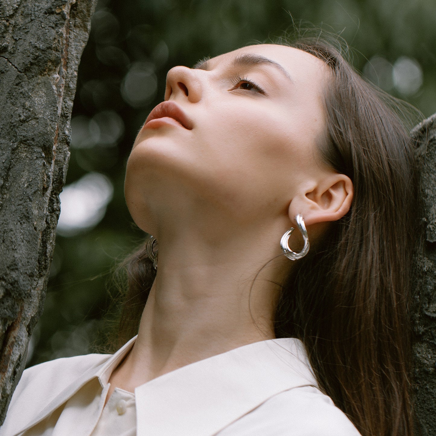 Aurora - Gold Vermeil Earrings / Pair