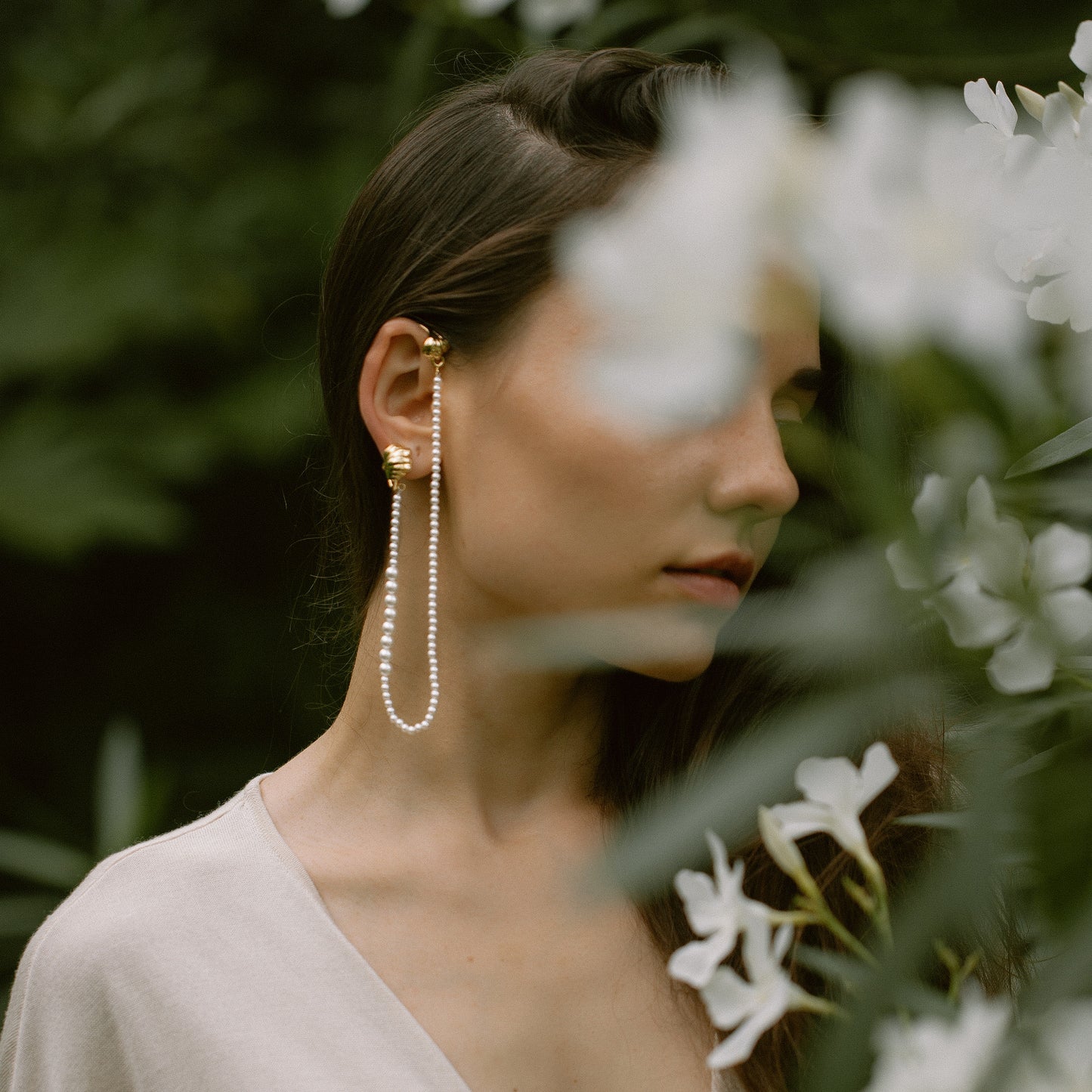Luna - Gold Vermeil Earring / Piece