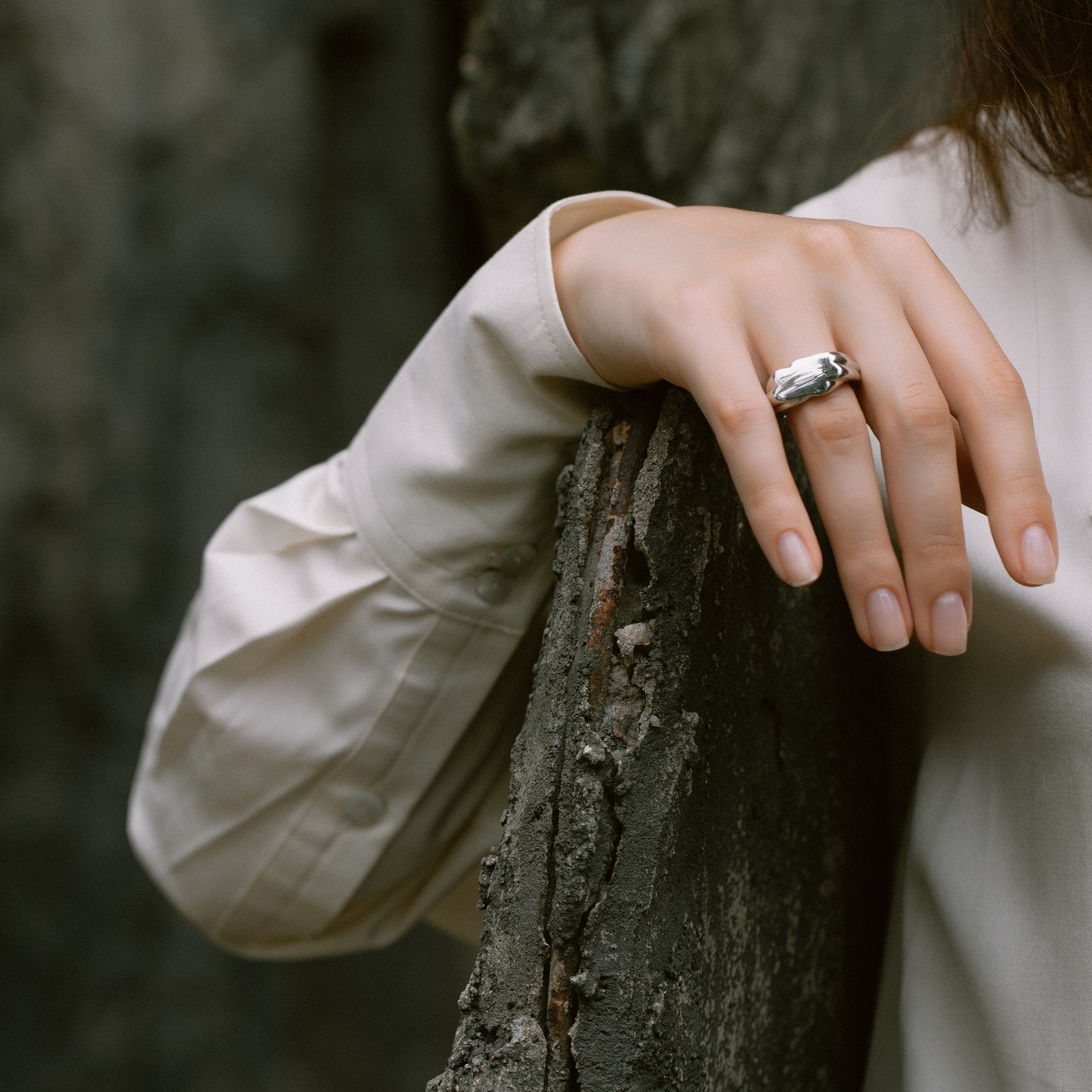 Platform - Gold Vermeil Ring