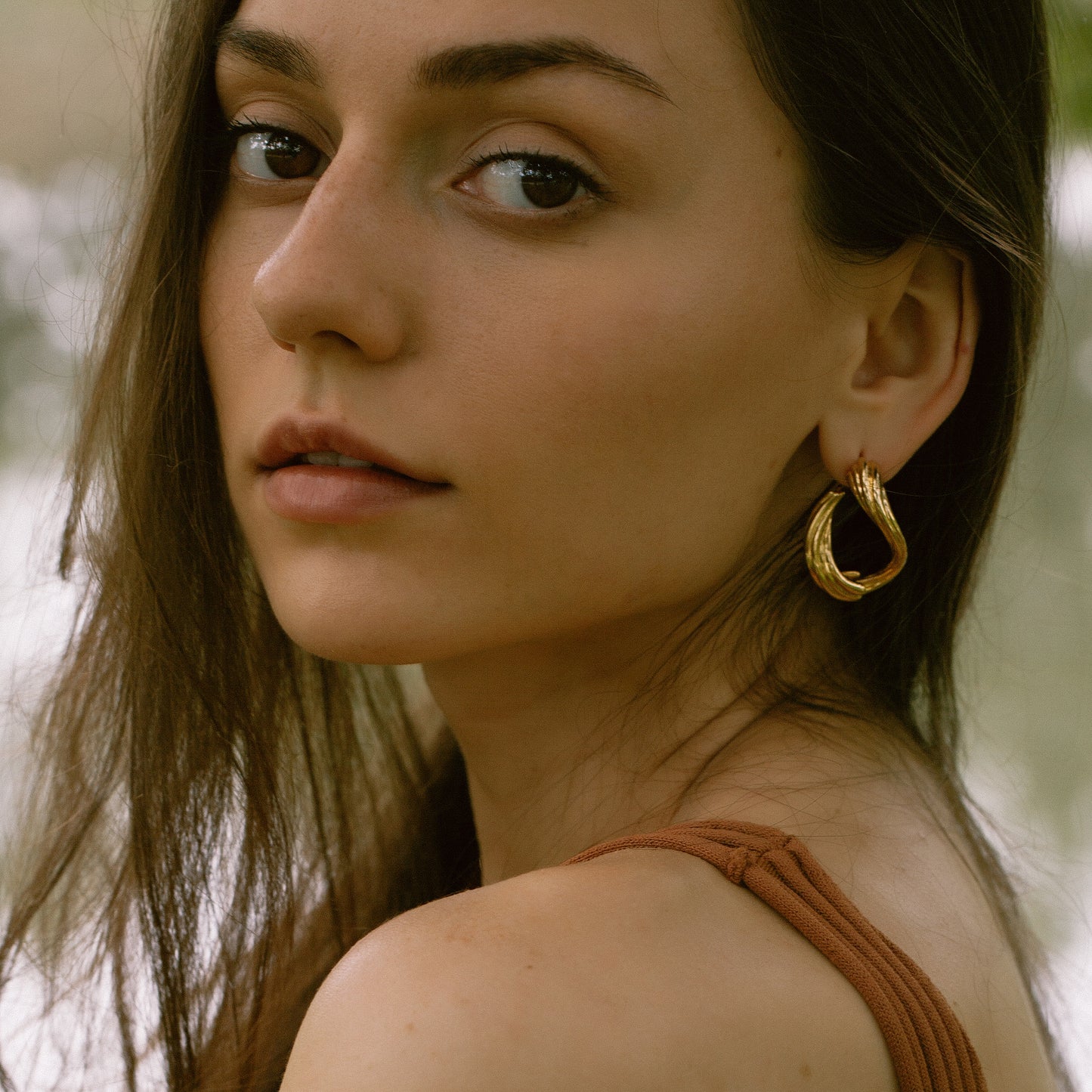 Aurora - Gold Vermeil Earrings / Pair