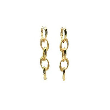 Cichlid - Gold Vermeil Earrings / Pair