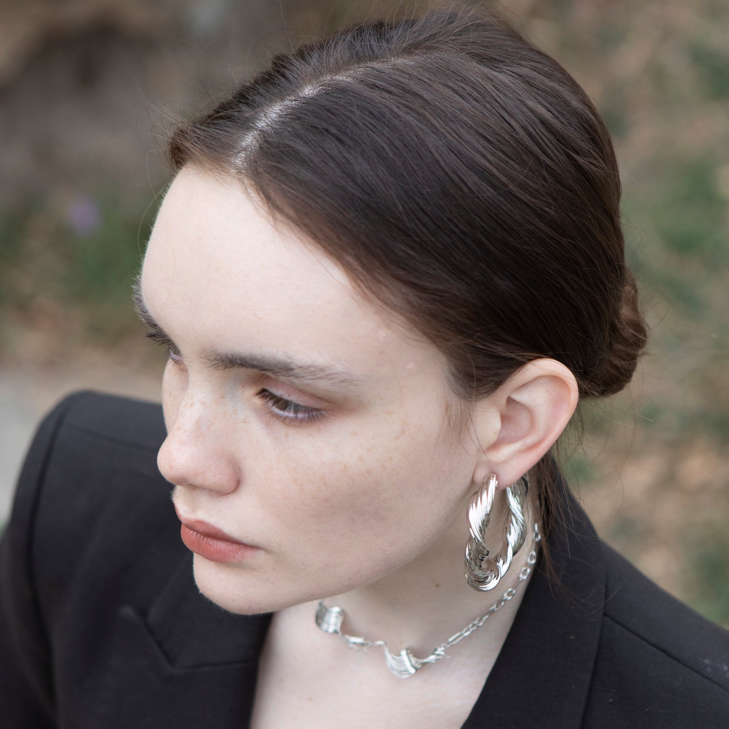 Cora - Gold Vermeil Earrings / Pair