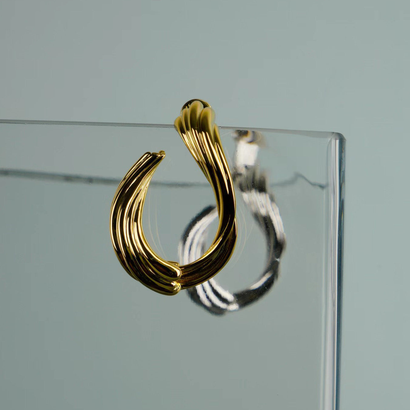 Aurora - Gold Vermeil Earrings / Pair