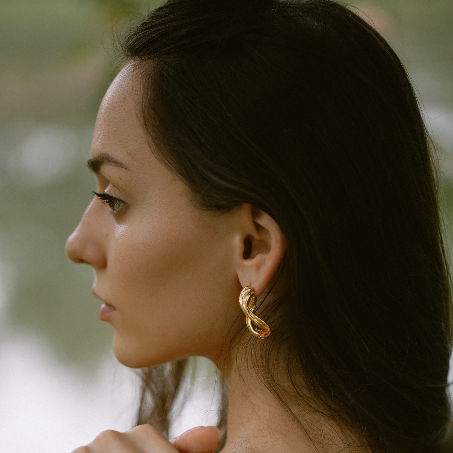 Aurora - Gold Vermeil Earrings / Pair