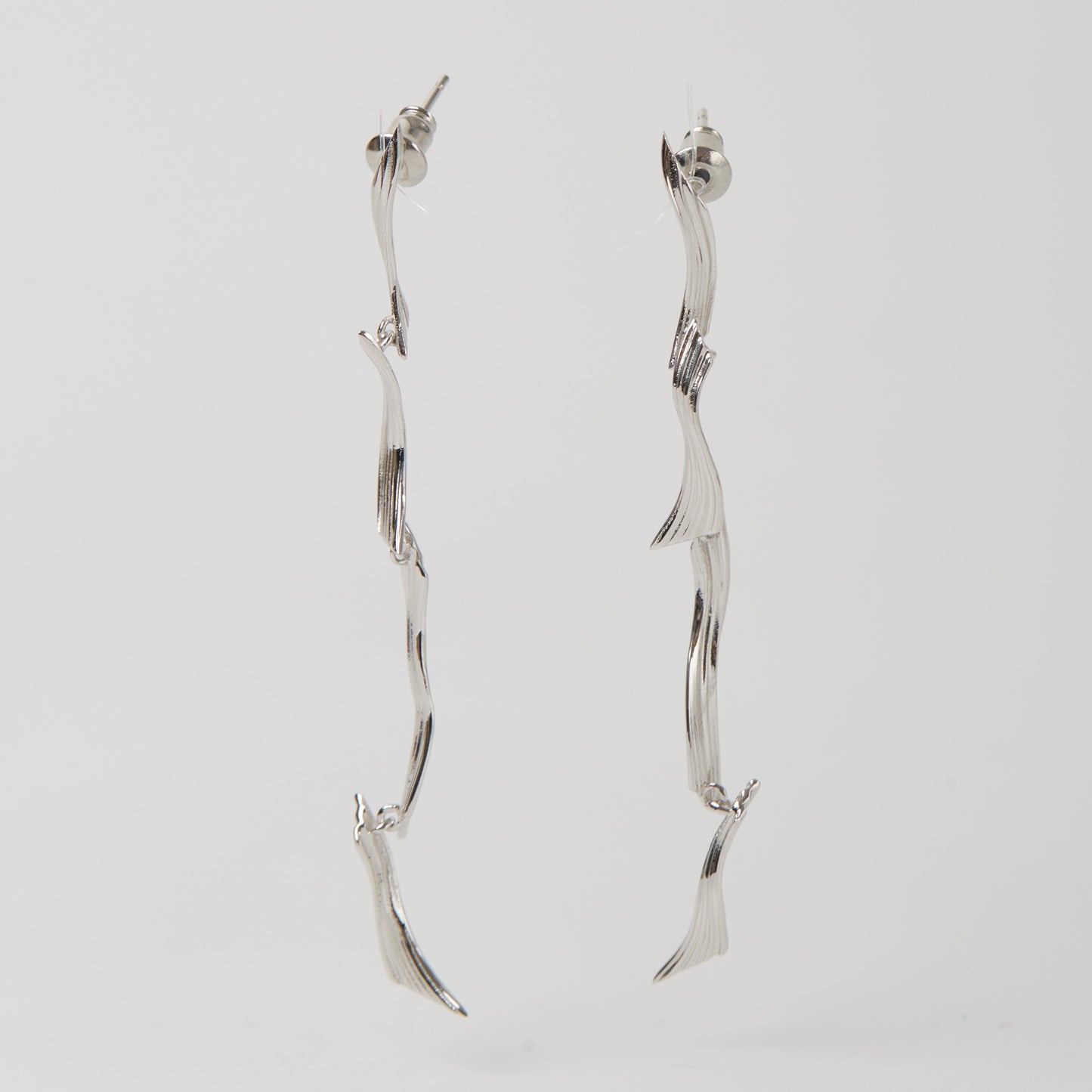 Layer Earring - Gold Vermeil Earrings / Pair