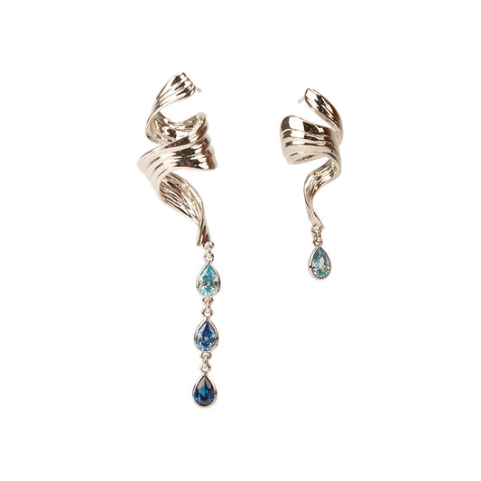 Tear - Gold Vermeil Earrings / Pair