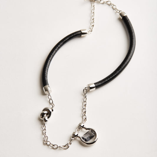 Sean Suen  X  Missfitte - Leather Necklace