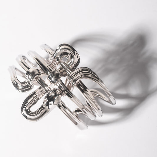 KNOT#1 Signature Bangle - Gold Vermeil Handwear