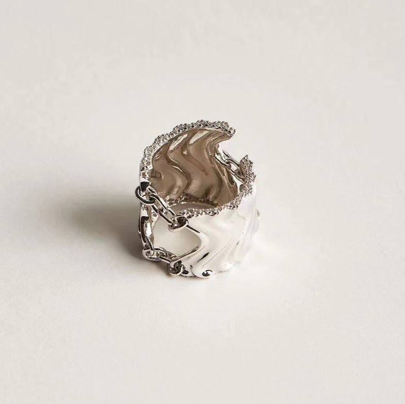 Mirror #01 - Gold Vermeil Ring