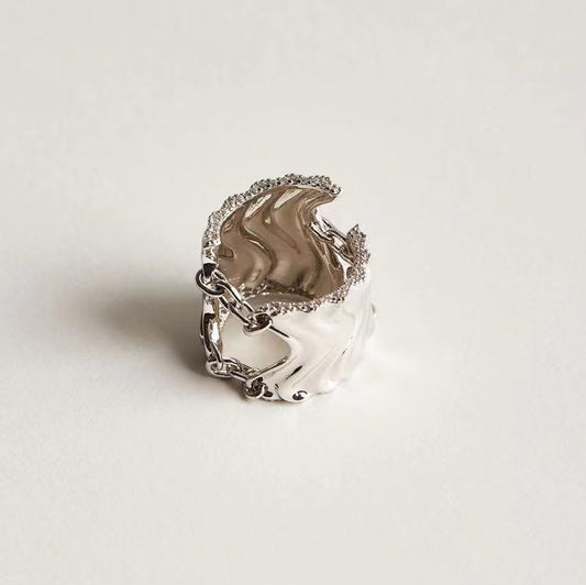 Mirror #01 - Gold Vermeil Ring