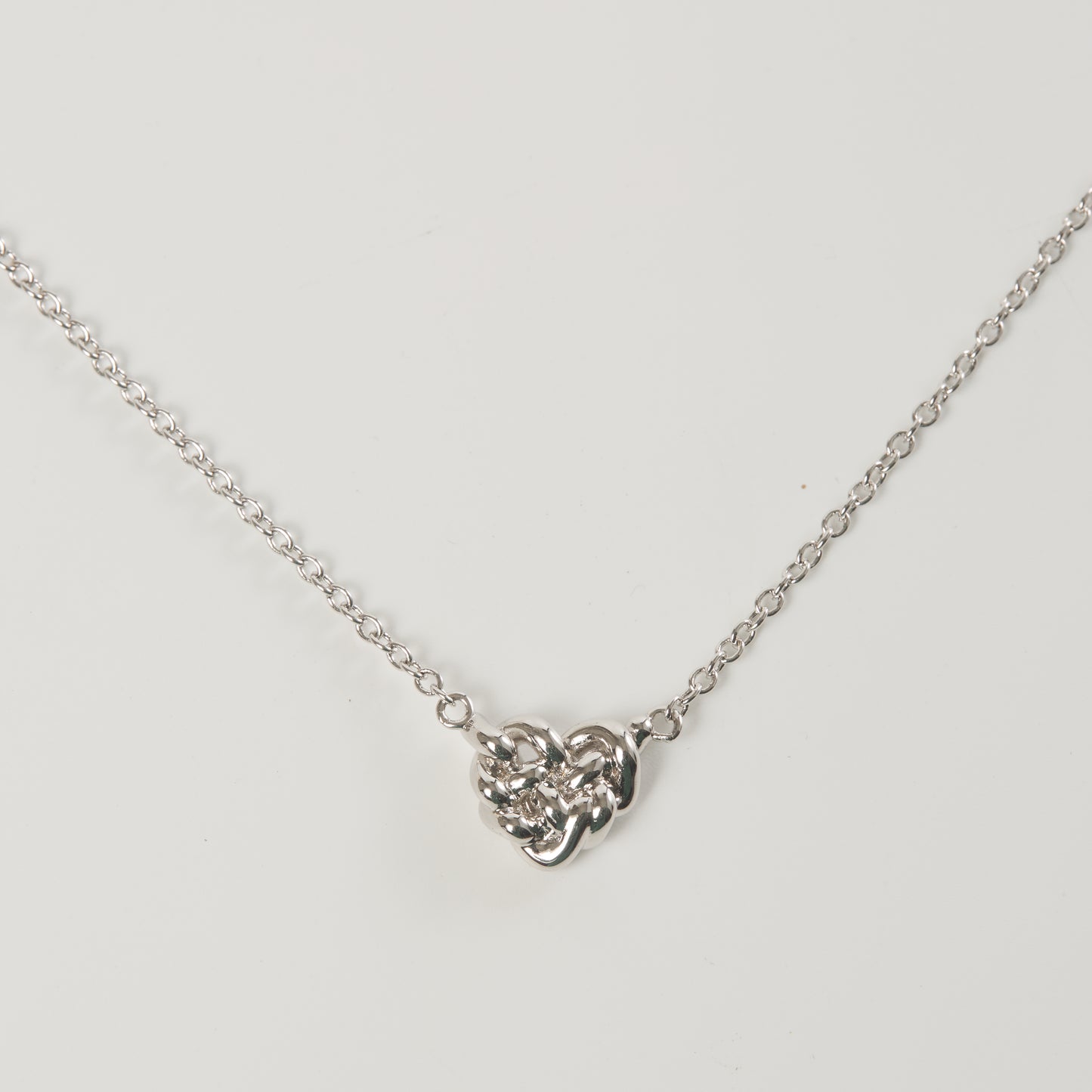 METALWARE #17 Heart-shape Clew Necklace
