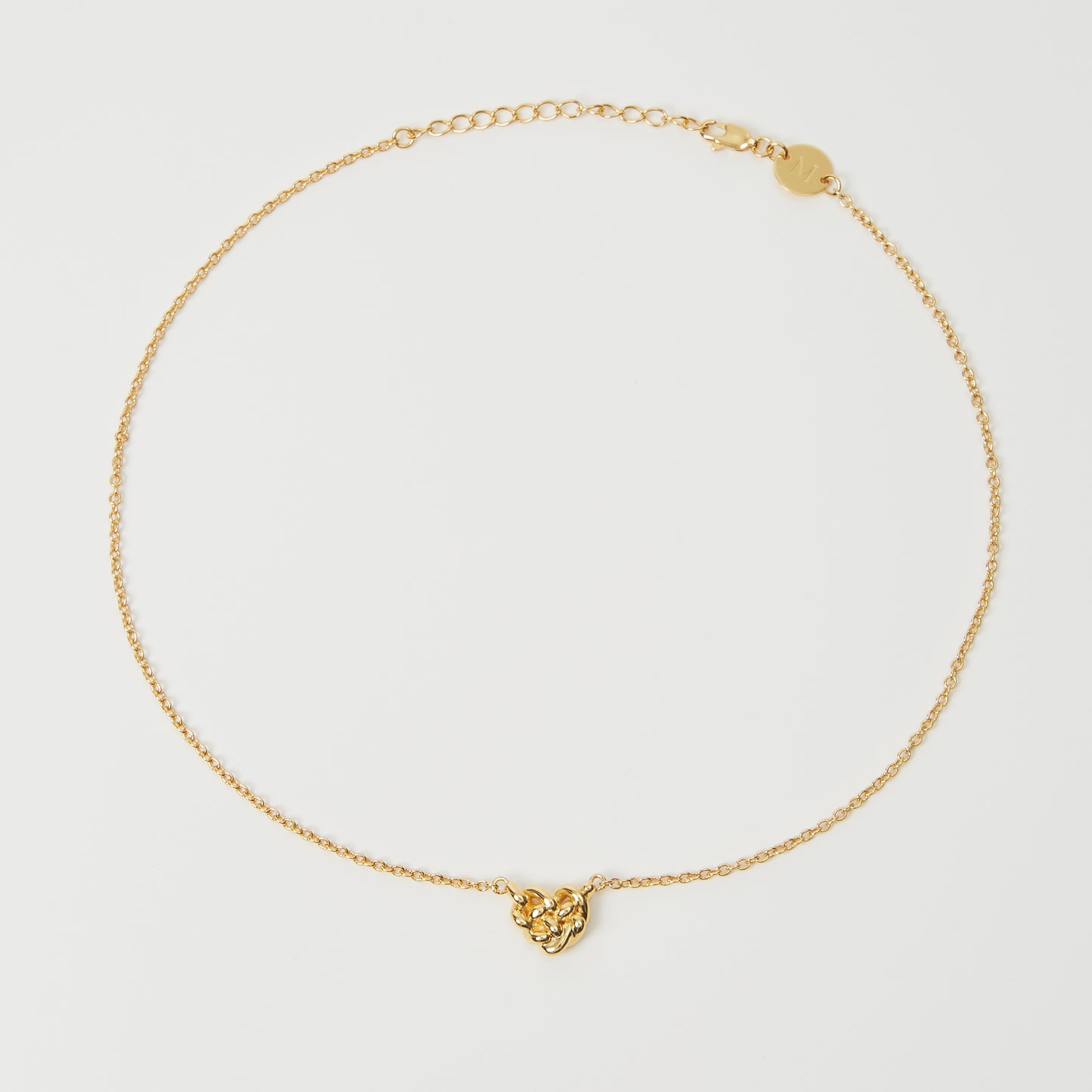 METALWARE #17 Heart-shape Clew Necklace