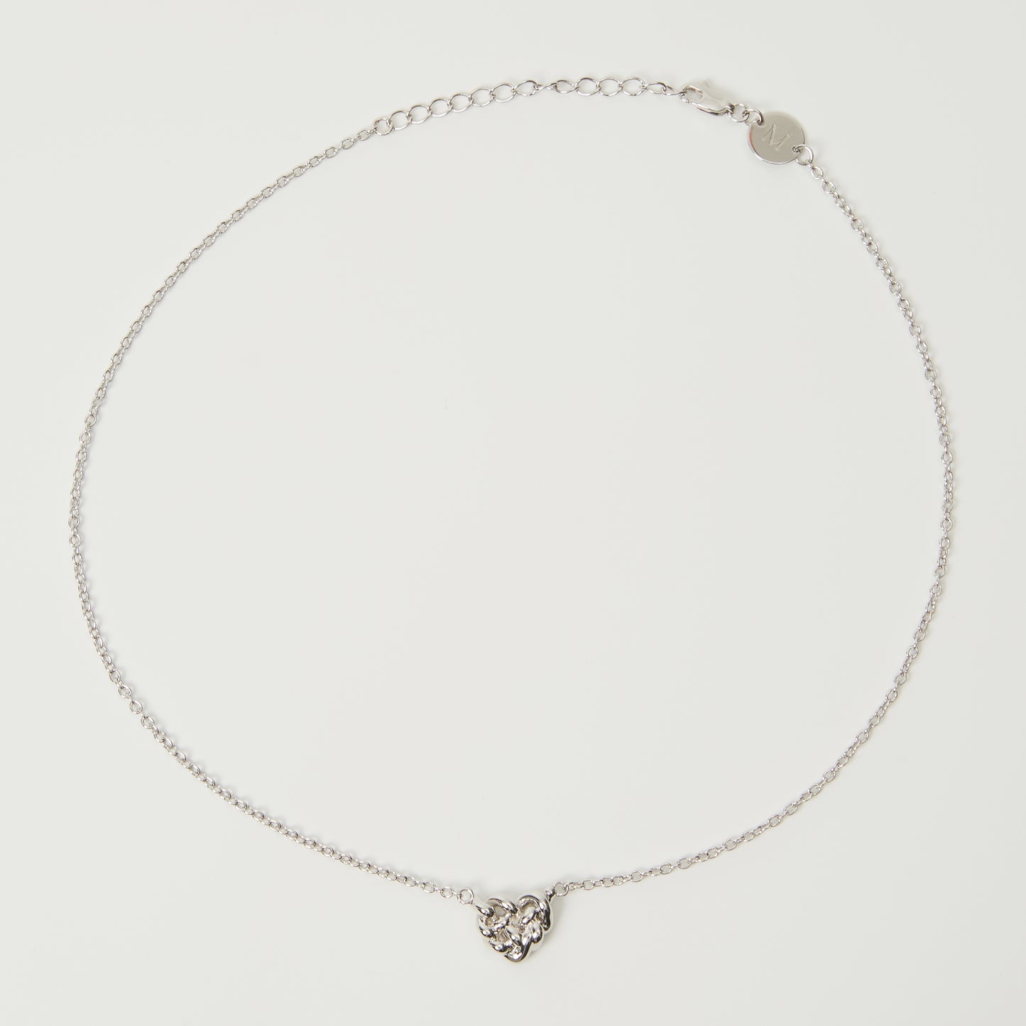 METALWARE #17 Heart-shape Clew Necklace