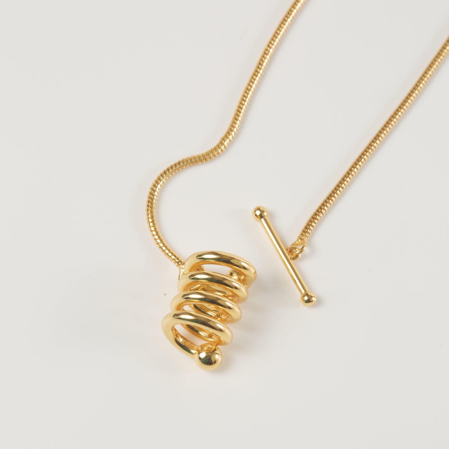 METALWARE #30 Spiral Necklace