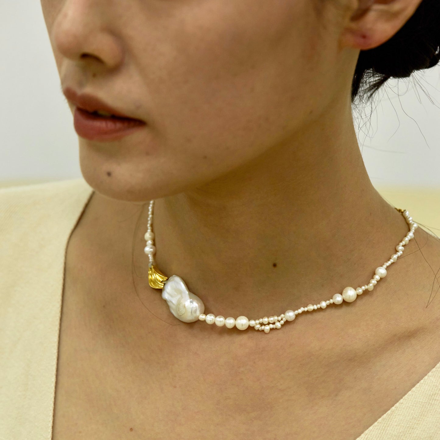 Solo - Gold Vermeil Necklace