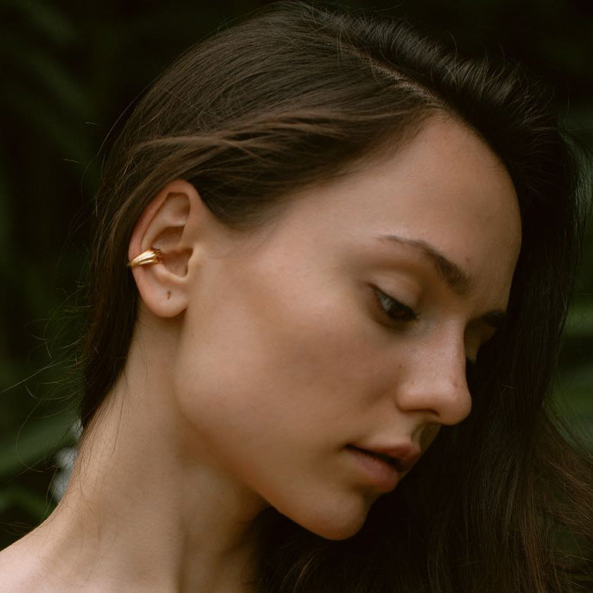 Betta - Gold Vermeil Ear-cuff / Piece