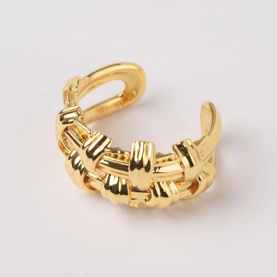 KNOT#6 Gold Vermeil Ring