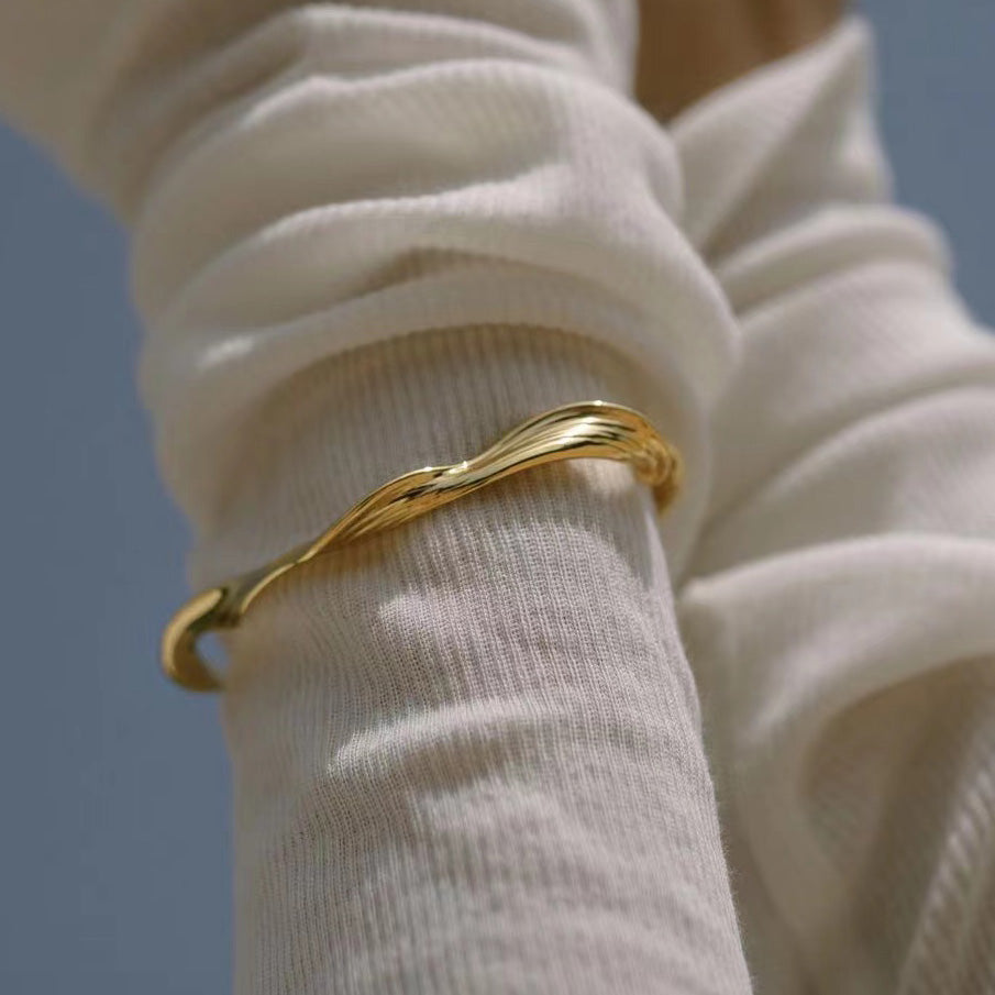 TWIST#3 Gold Vermeil Handwear