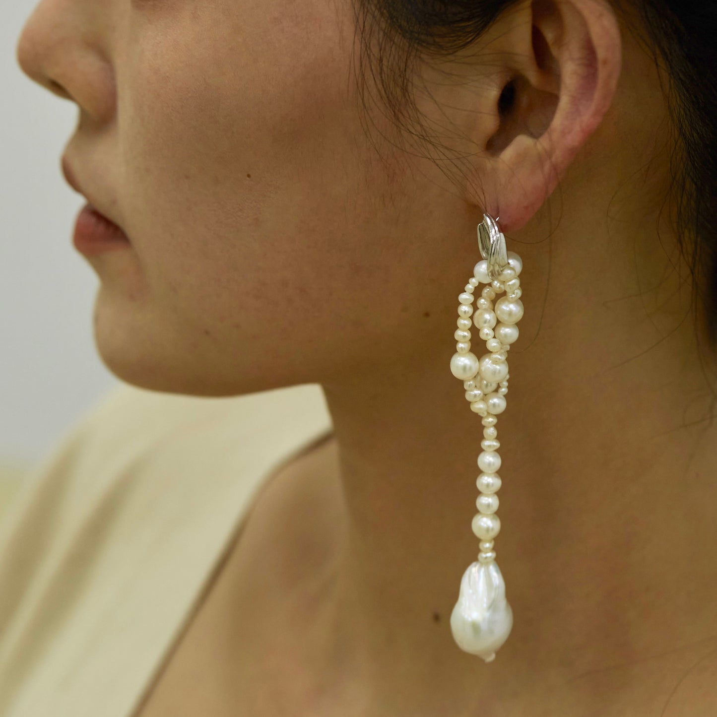 Priscilla - Gold Vermeil Earring / Piece