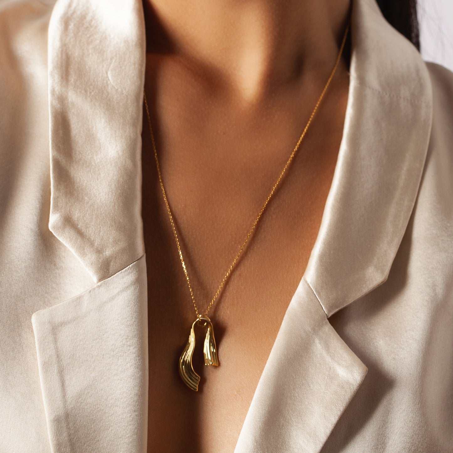 Flow - Gold Vermeil Necklace