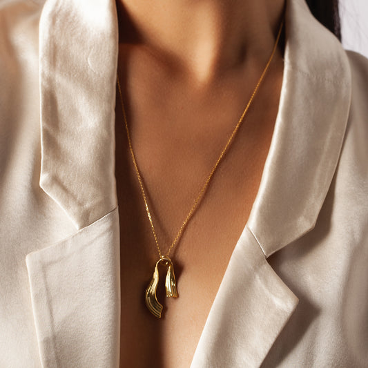 Flow - Gold Vermeil Necklace