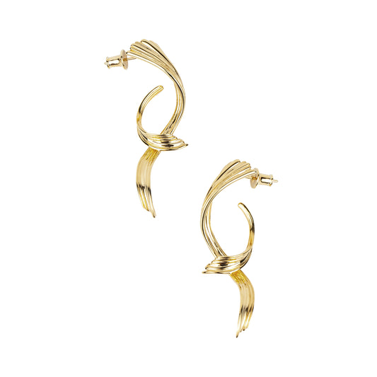 Cytherea - Gold Vermeil Earrings / Pair