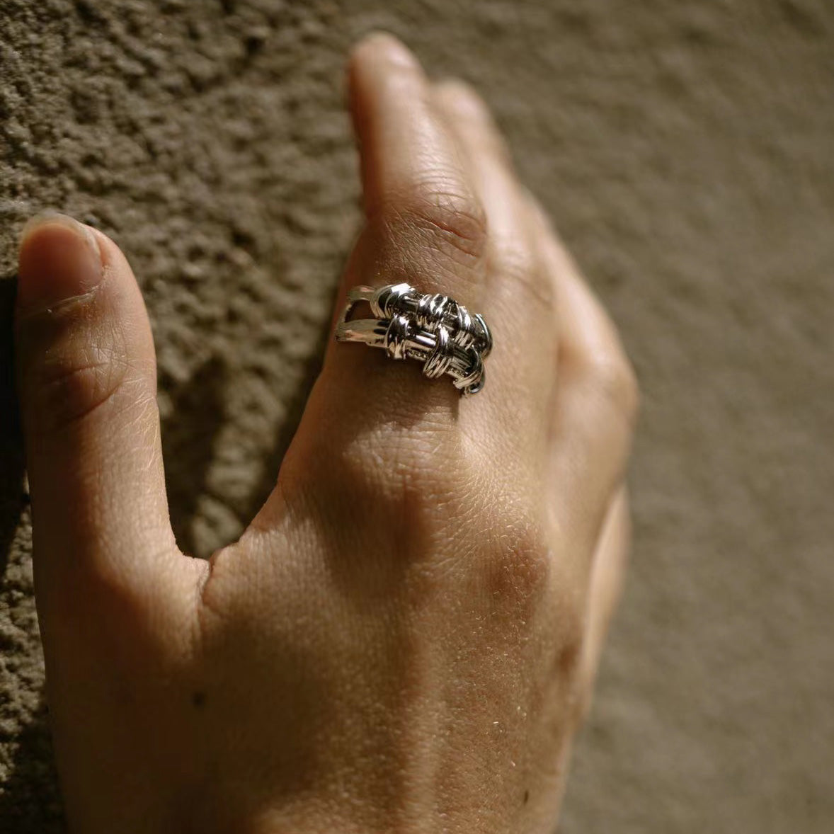 KNOT#6 Gold Vermeil Ring