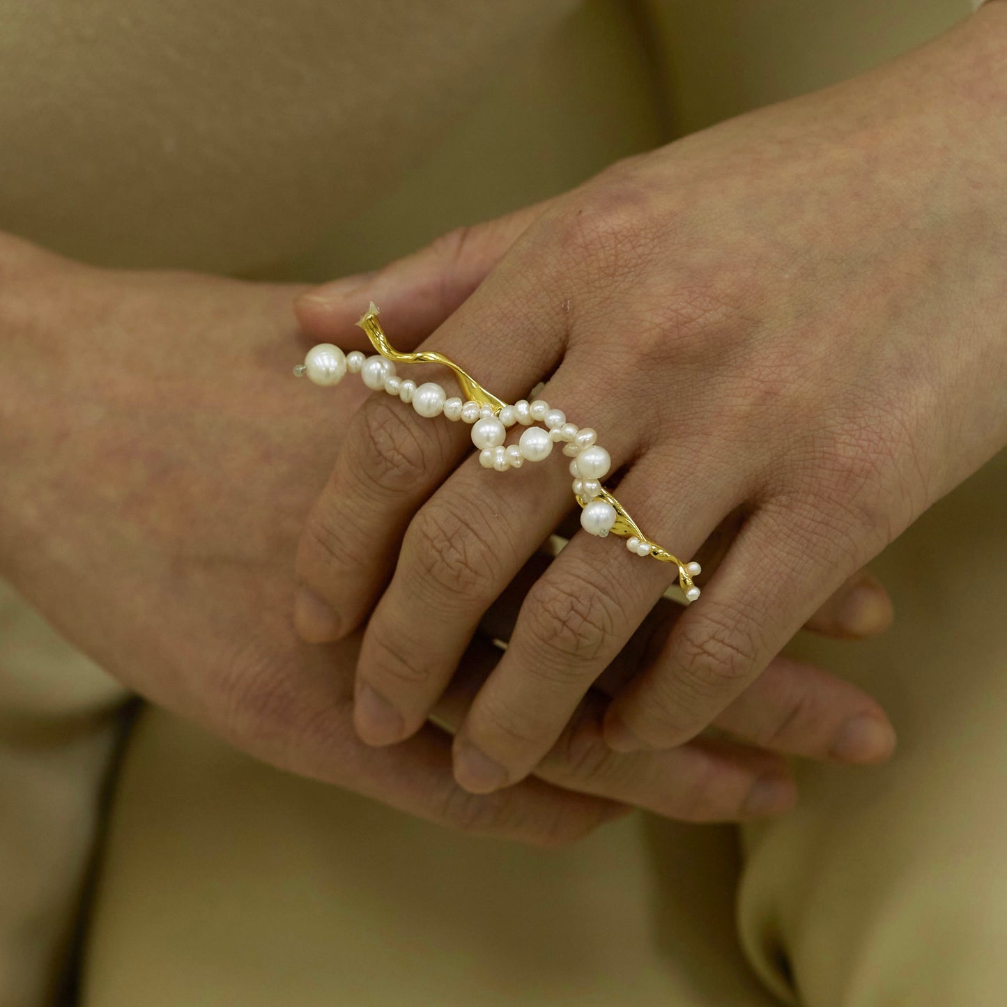 Balance - Gold Vermeil Ring