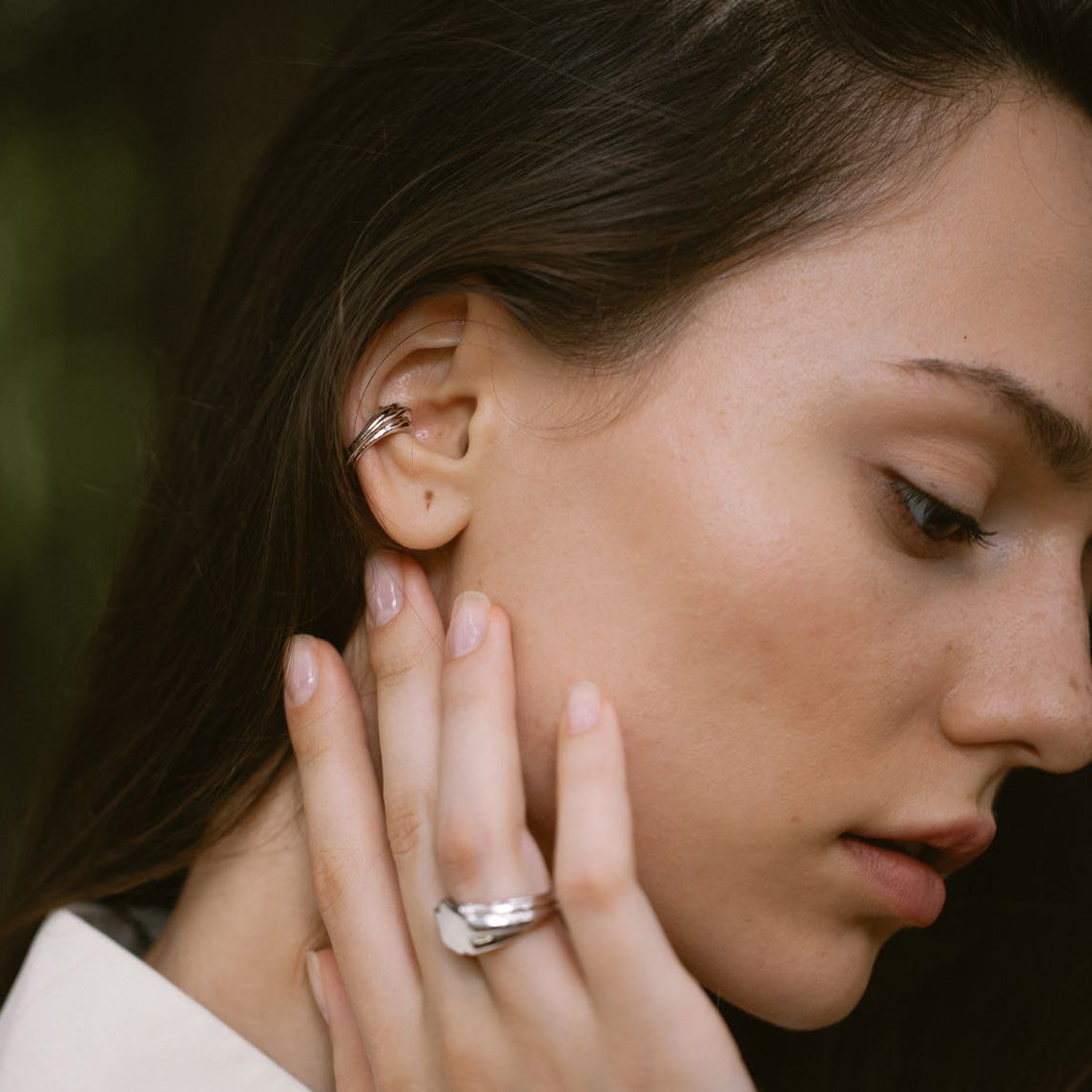 Betta - Gold Vermeil Ear-cuff / Piece
