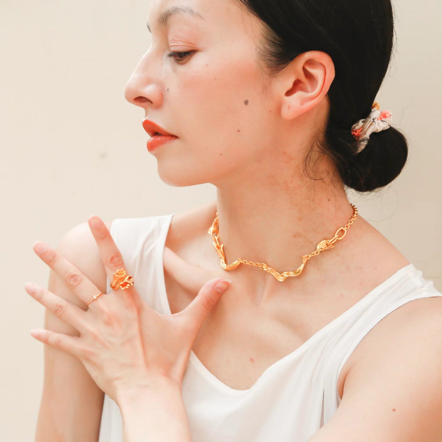 Twin - Gold Vermeil Ring