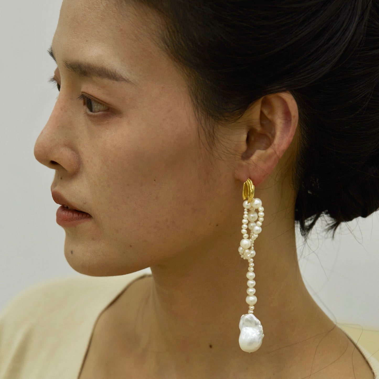 Priscilla - Gold Vermeil Earring / Piece