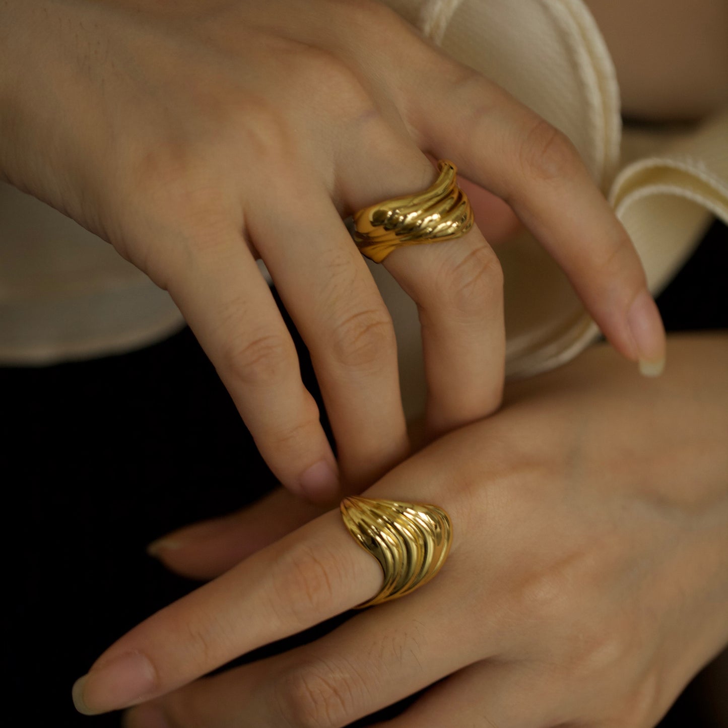 Tune - Gold Vermeil Ring