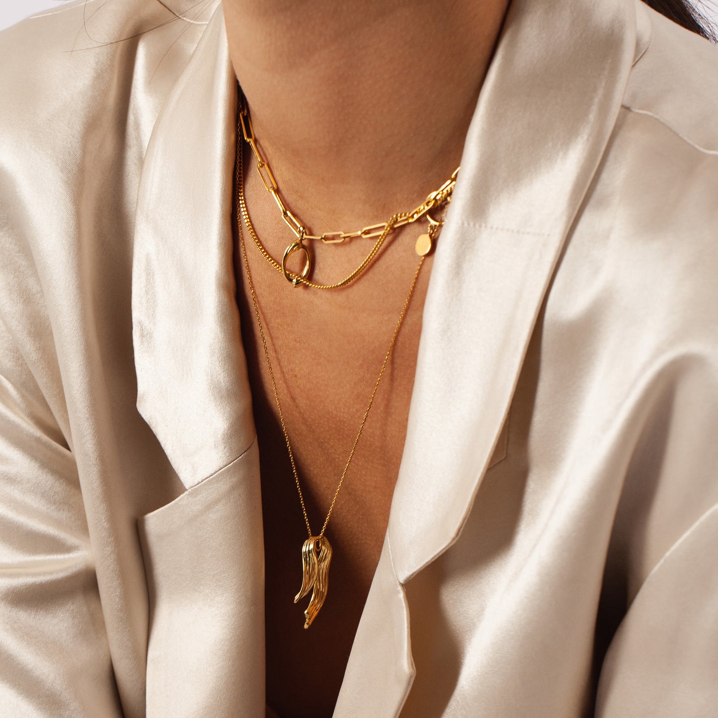 Flow - Gold Vermeil Necklace