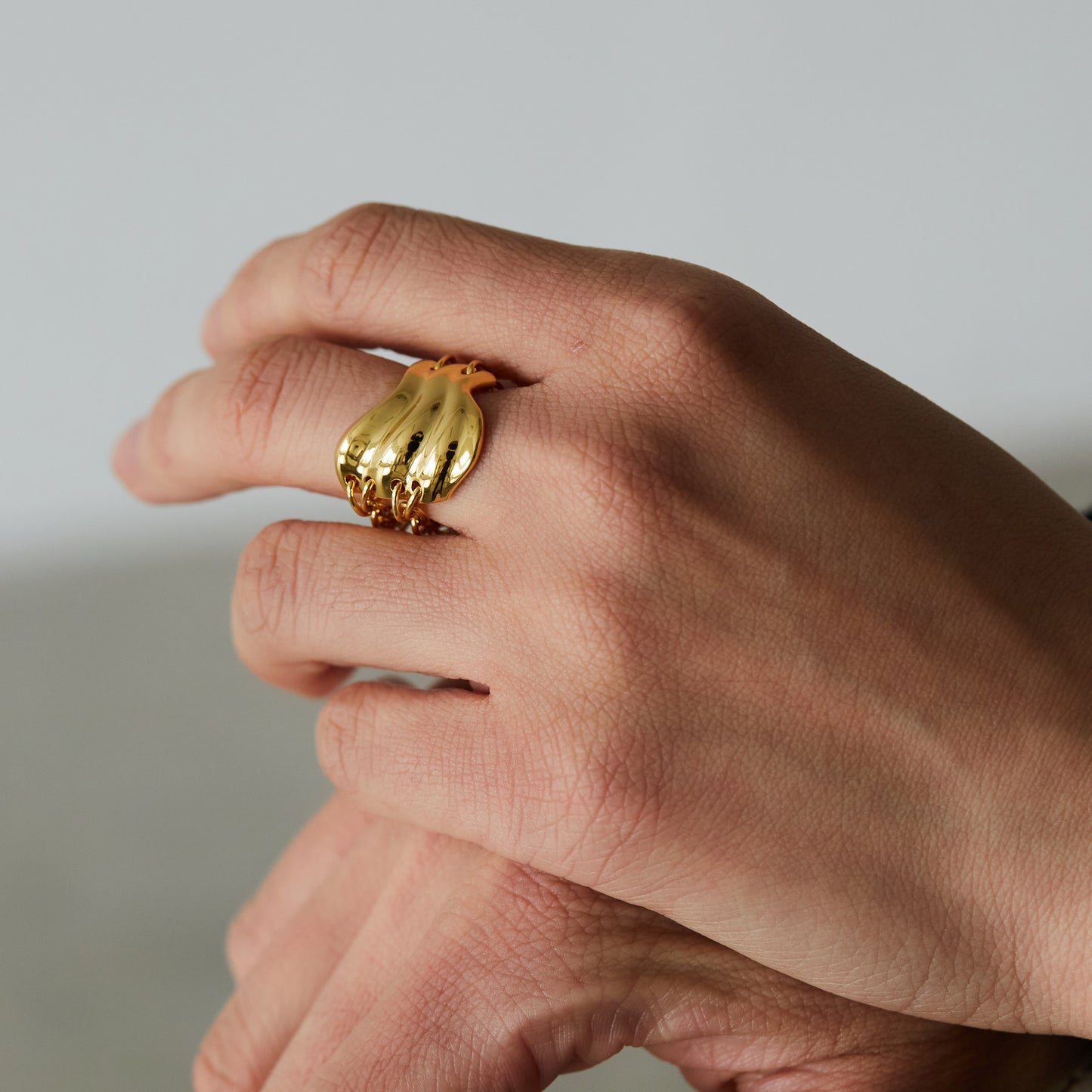 Soft Armour - Gold Vermeil Ring