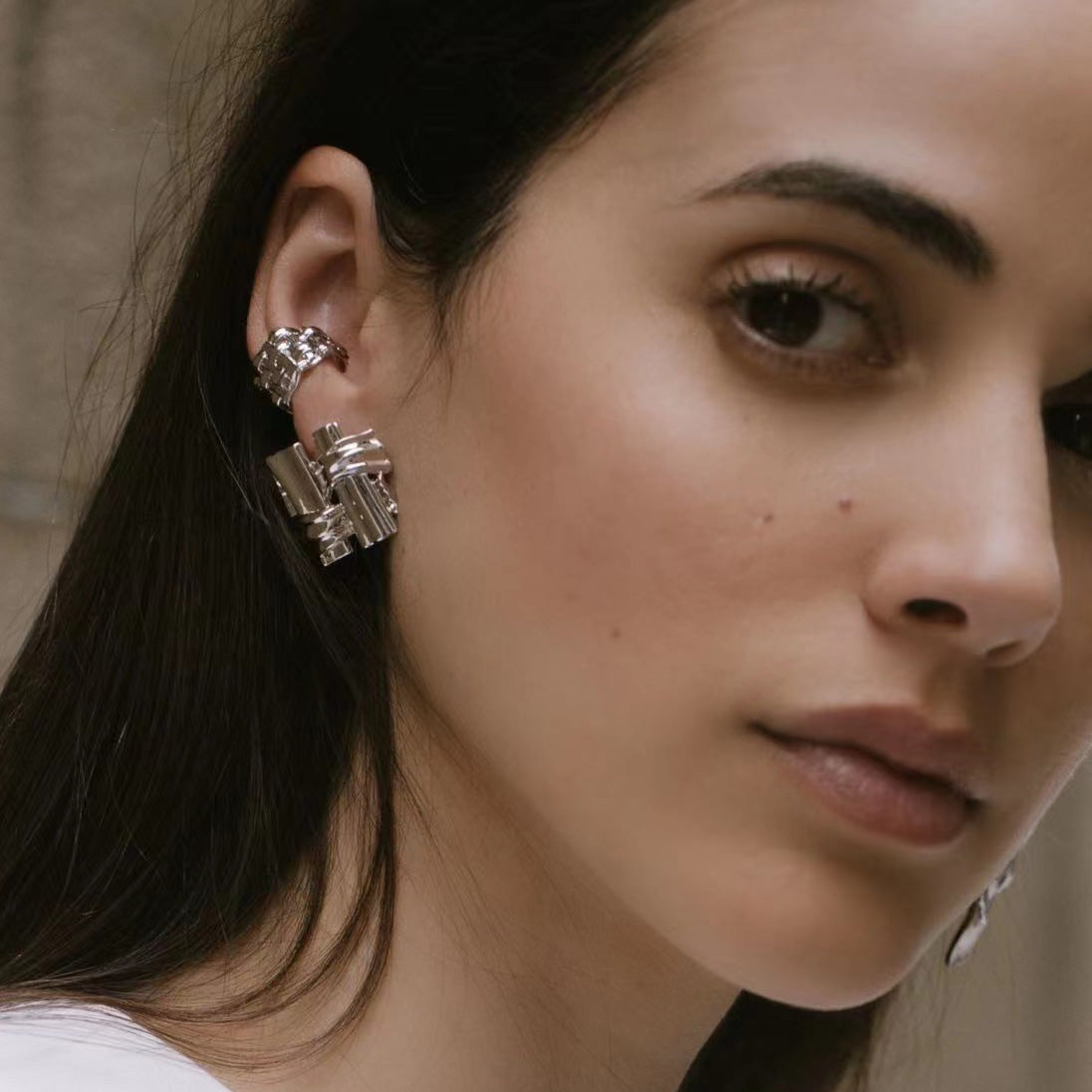 KNOT#4 Gold Vermeil Ear-cuff / Piece