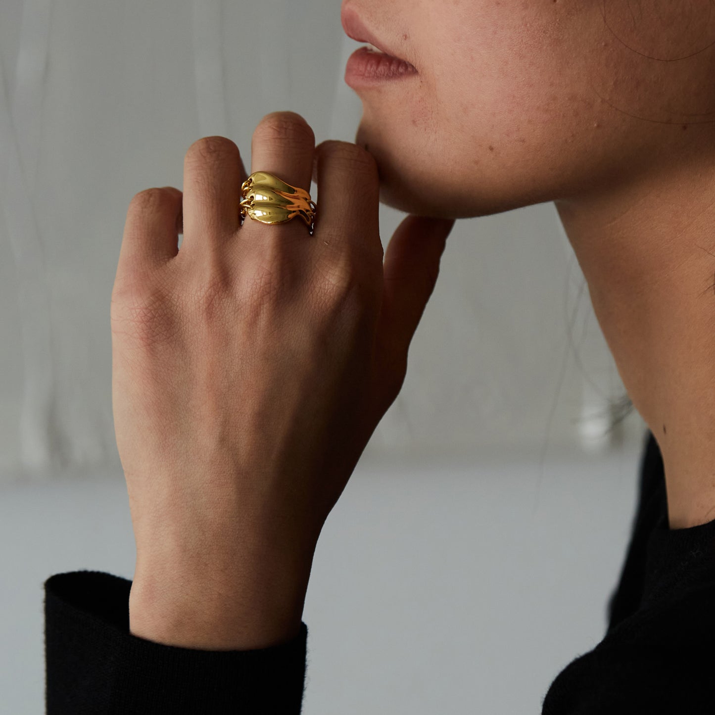 Soft Armour - Gold Vermeil Ring