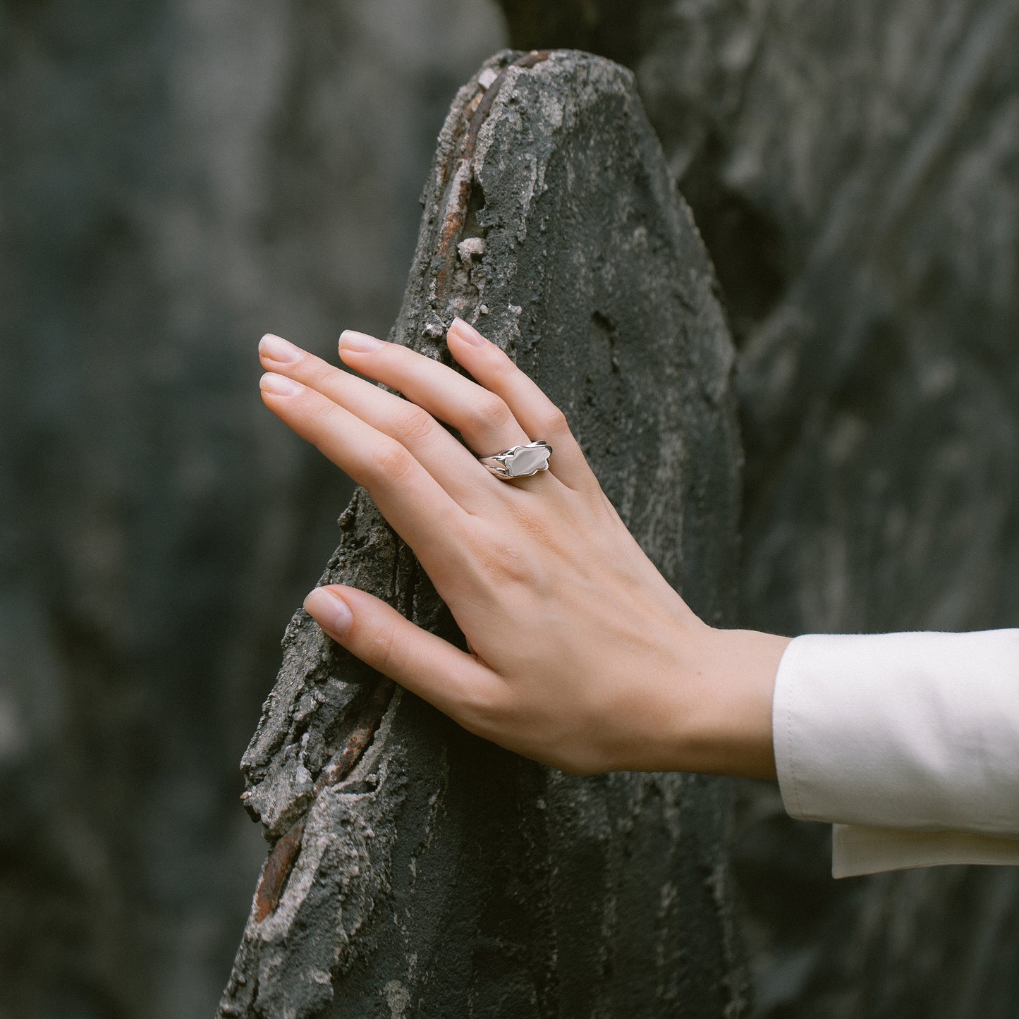 Platform - Gold Vermeil Ring