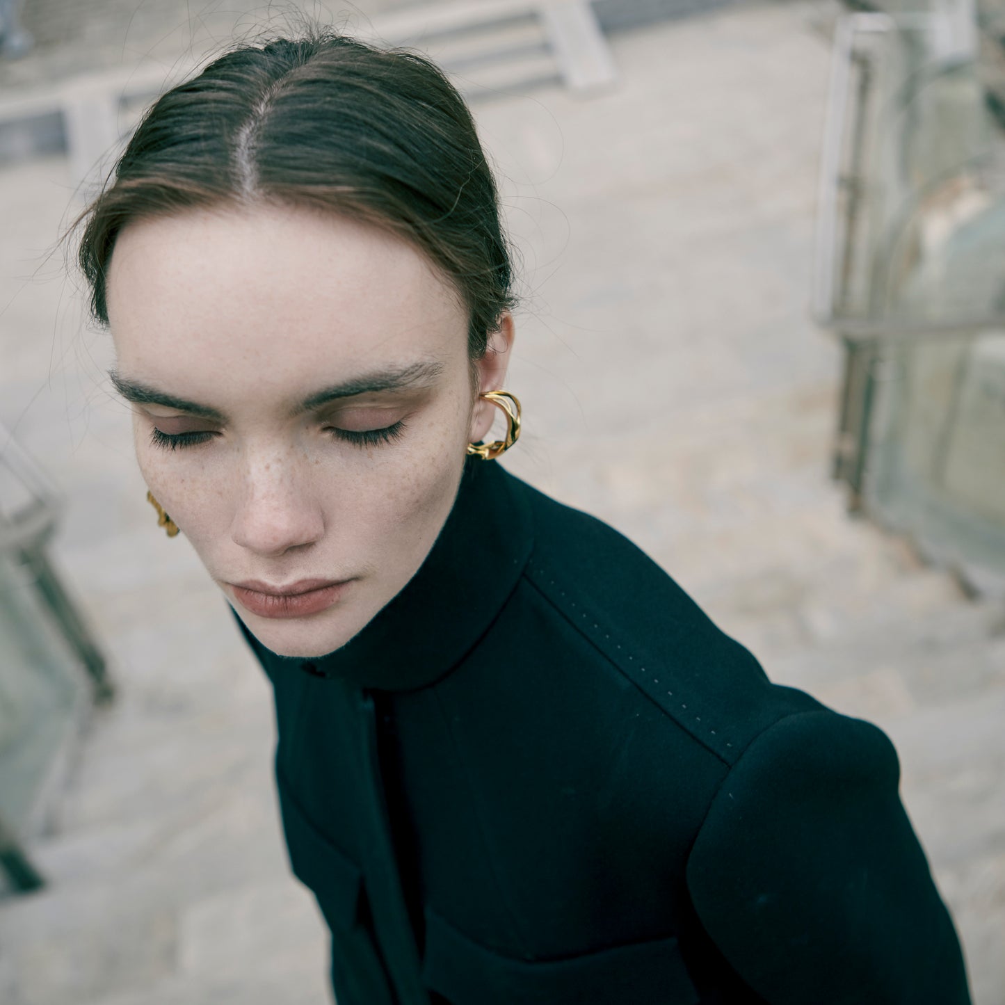 Kloe - Gold Vermeil Earring / Piece