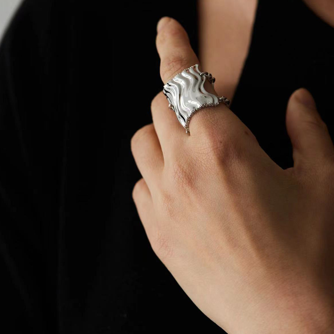 Mirror #01 - Gold Vermeil Ring