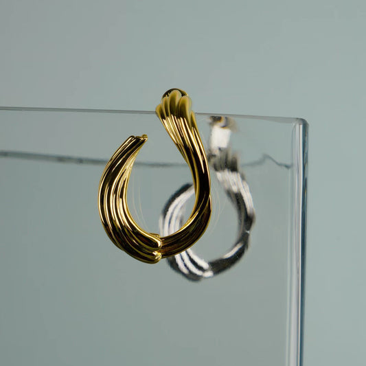 Aurora - Gold Vermeil Earrings / Pair