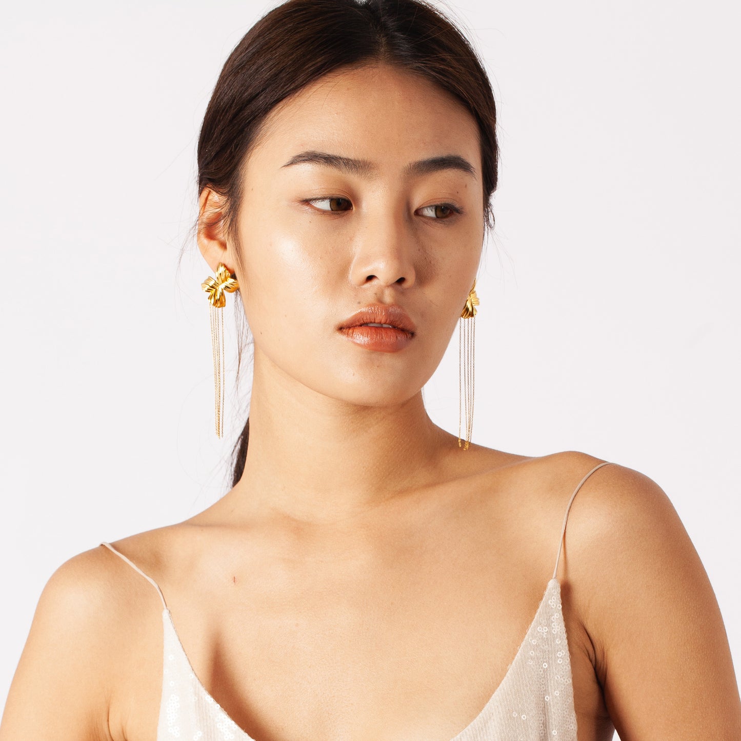 Azure - Gold Vermeil Earrings / Pair