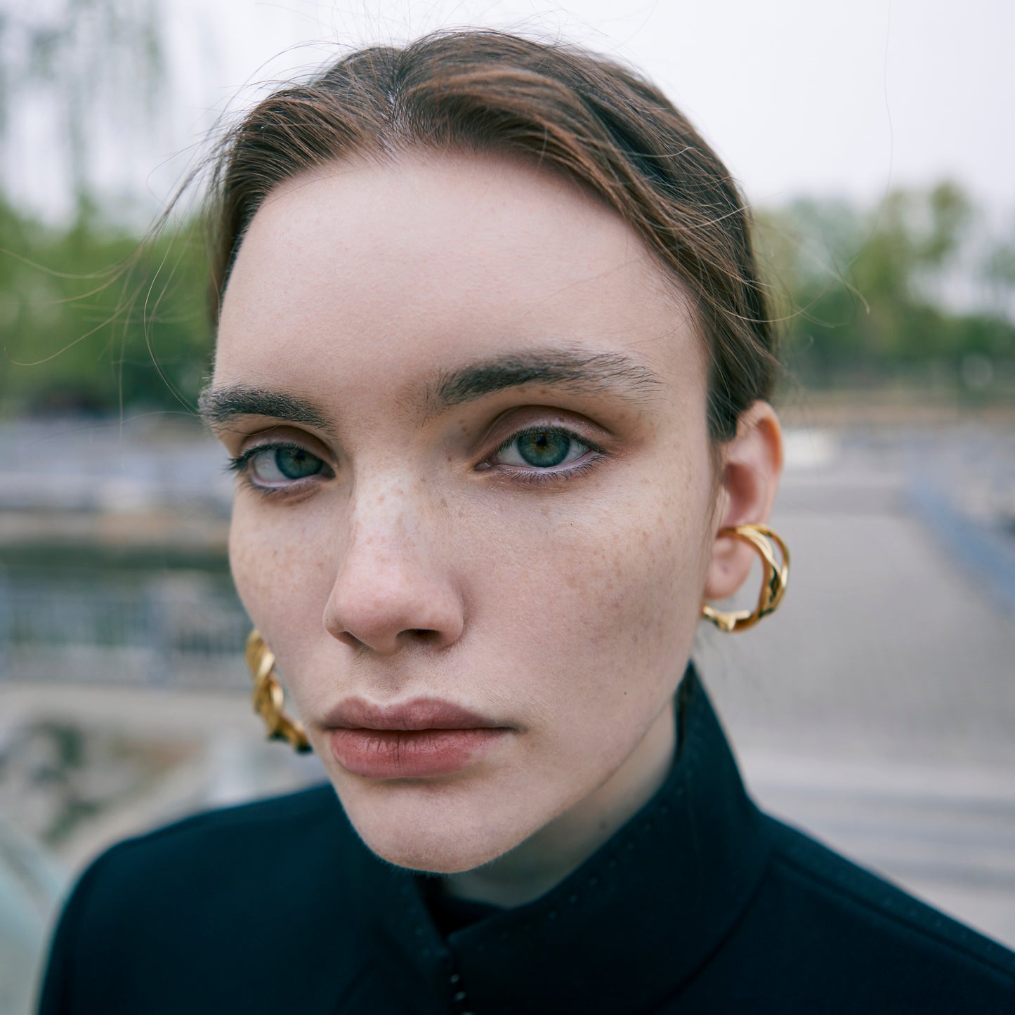 Kloe - Gold Vermeil Earring / Piece