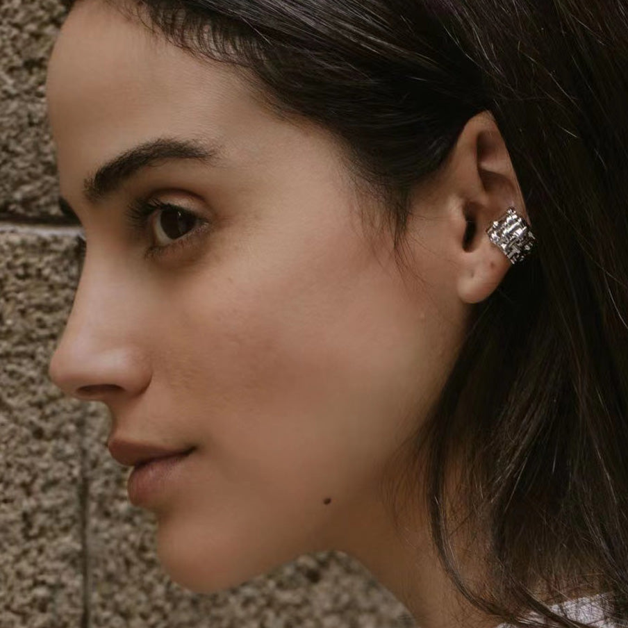 KNOT#4 Gold Vermeil Ear-cuff / Piece