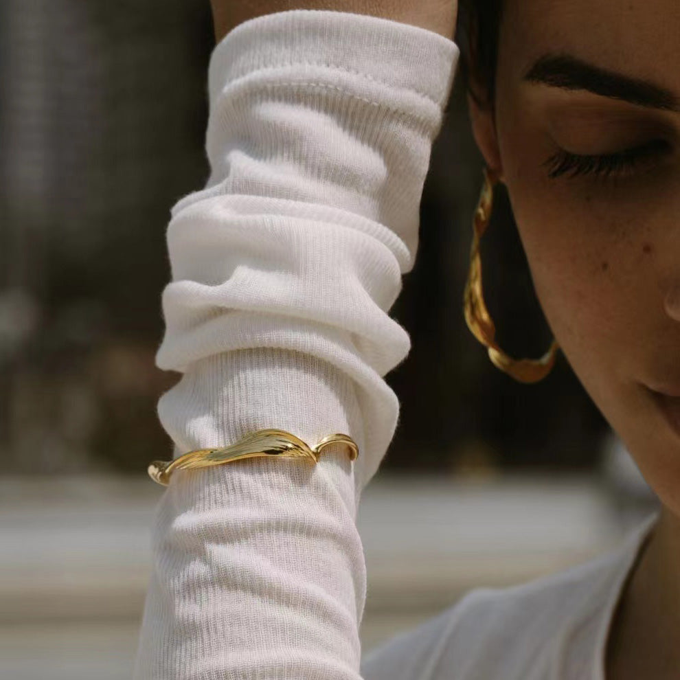 TWIST#3 Gold Vermeil Handwear