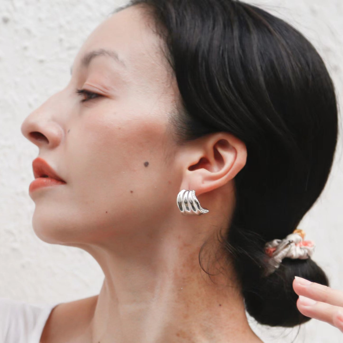 Irene - Gold Vermeil Earrings / Pair