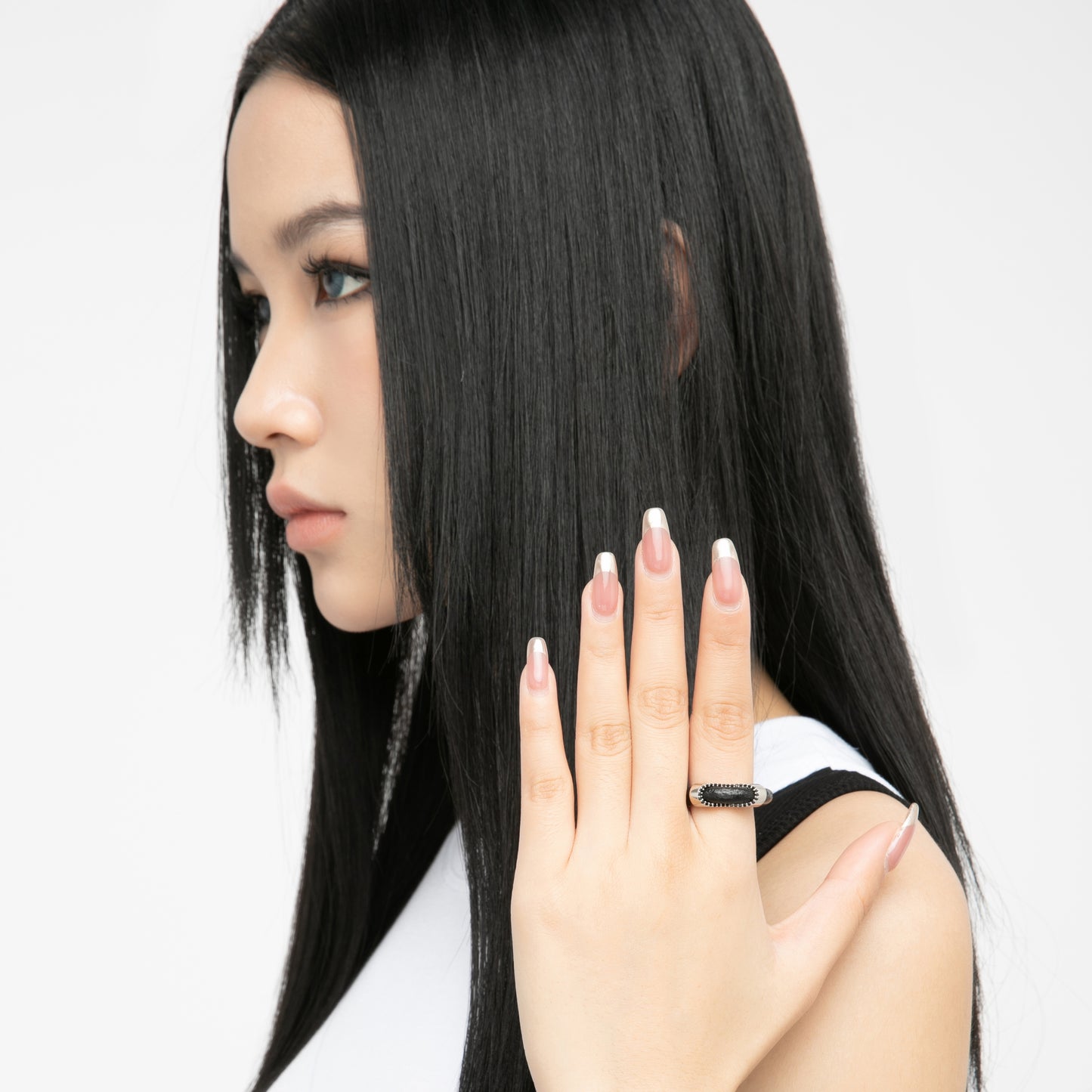 METALWARE #02 Leather Ring