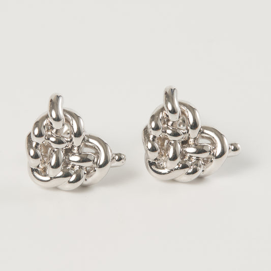 METALWARE #16 Heart-shape Clew Earrings